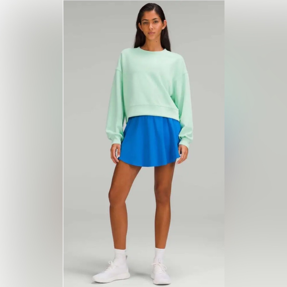 Lululemon Wild Mint Oversized Cropped Sweatshirt